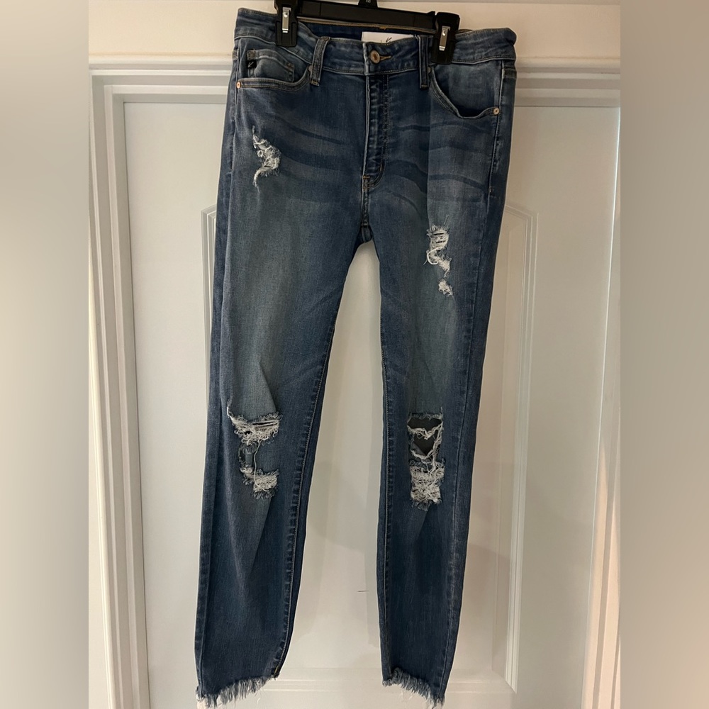 Kancan skinny leg cropped jeans size 11/29